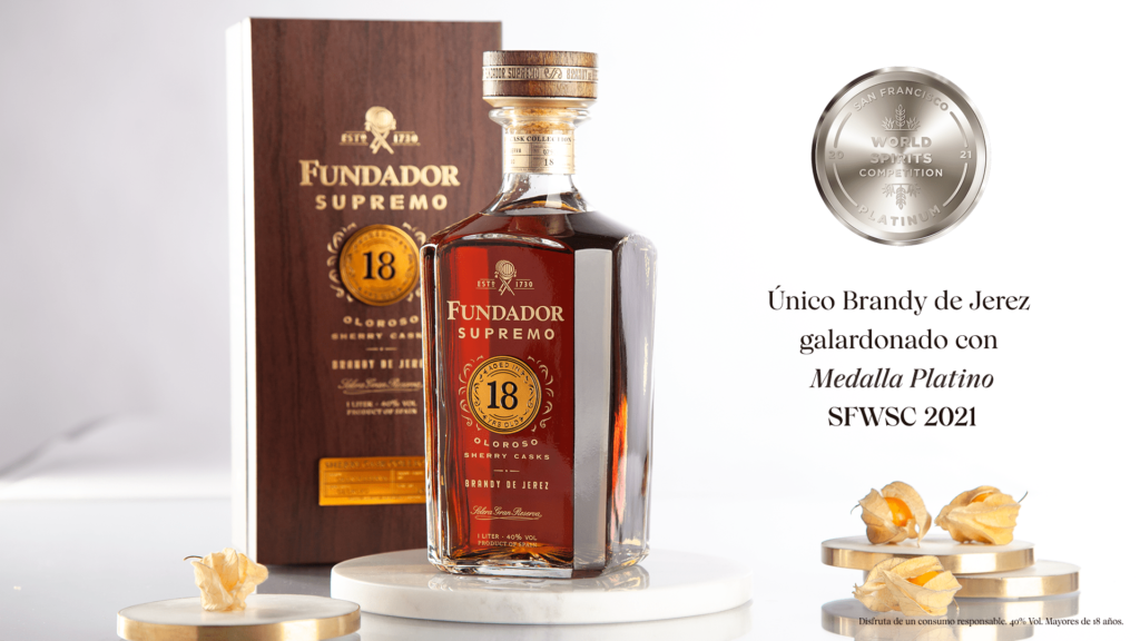 Fundador Supremo 18 se convierte en el símbolo del Brandy de Jerez El